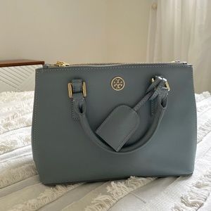 NEW - Tory Burch Robinson Mini Double-Zip Tote